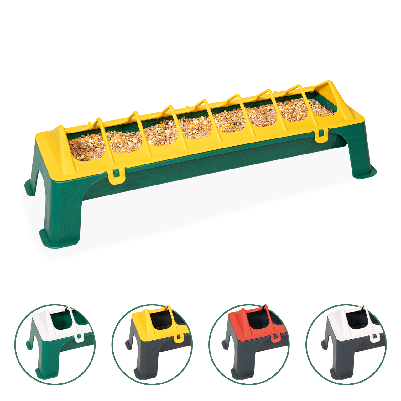 Pluimveevoerbak 50cm Trough Feeder