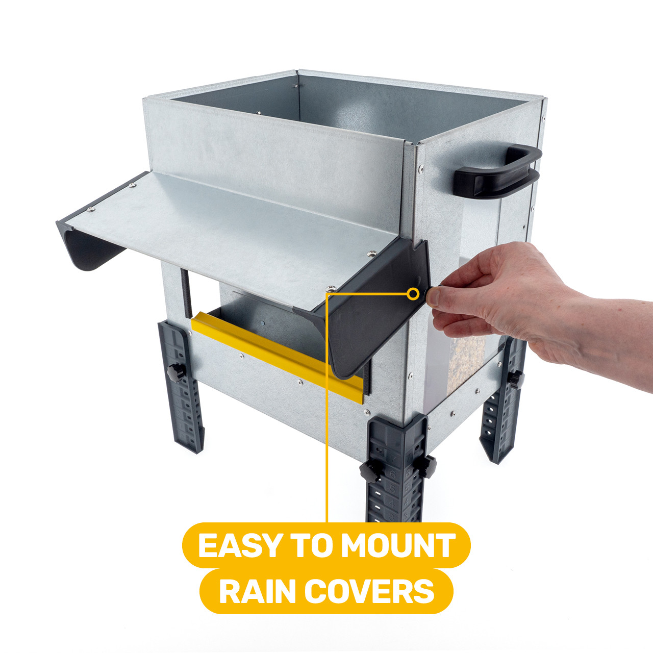 Robust voerbak 18 KG Open afbeelding 9