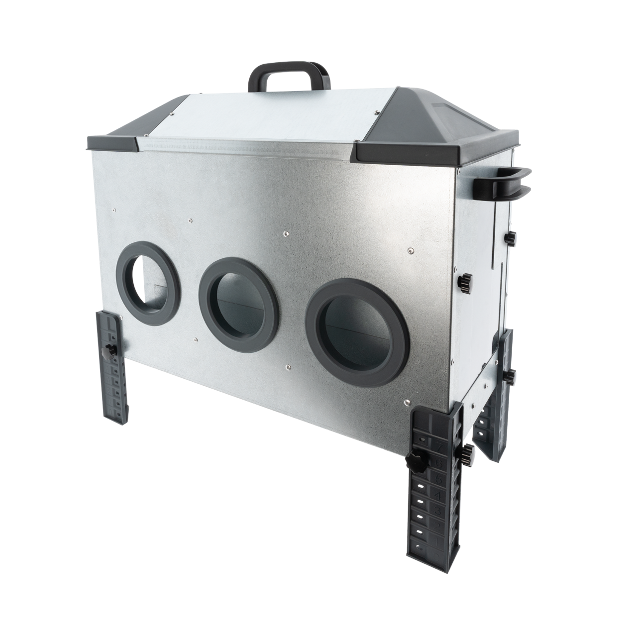 Robust voerbak 24 KG Gaten afbeelding 2