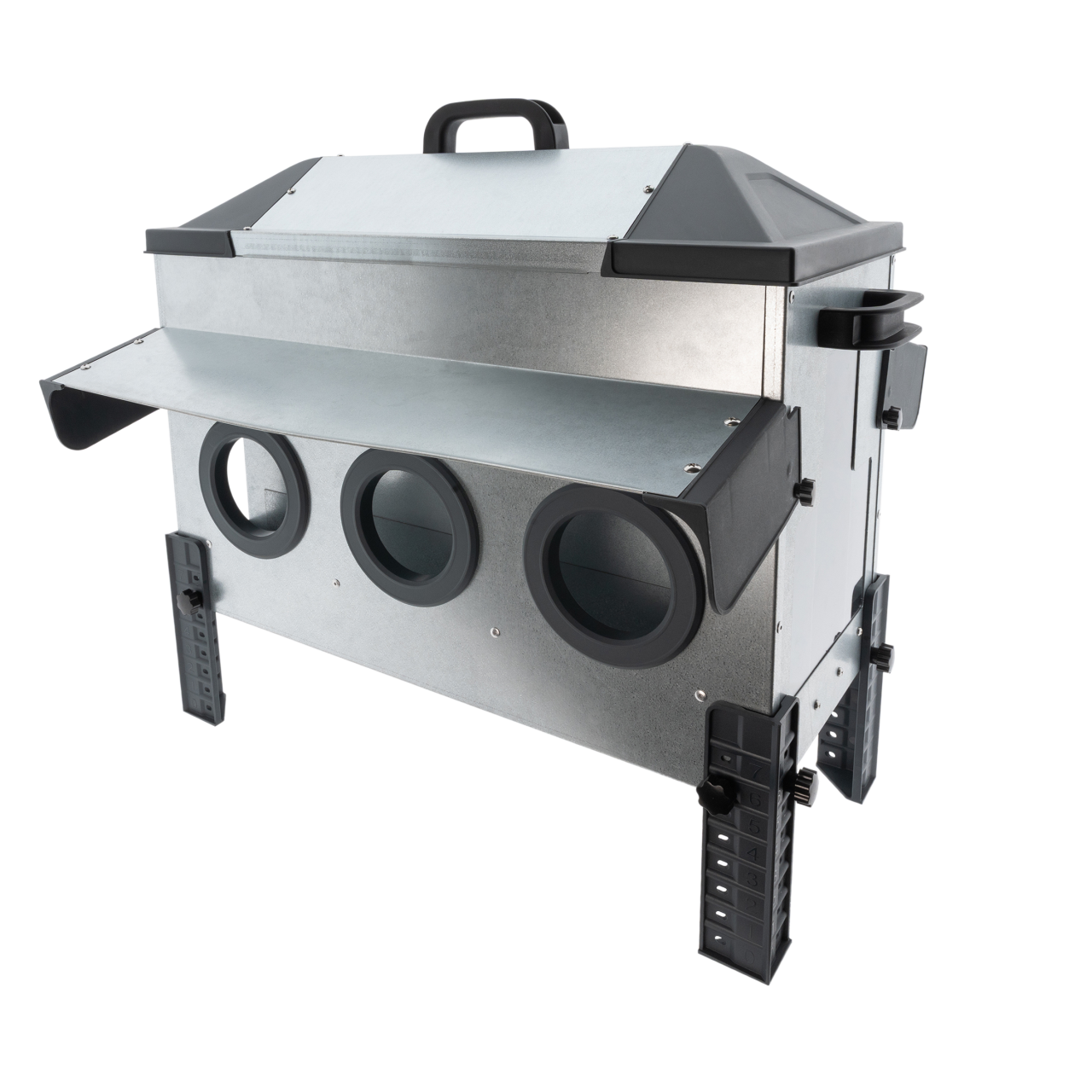 Robust voerbak 24 KG Gaten