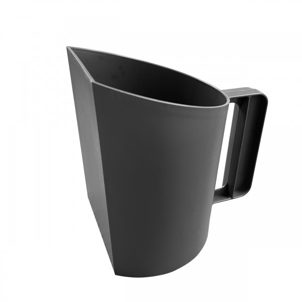 Voerschep kunststof antraciet 1,5L afbeelding 2