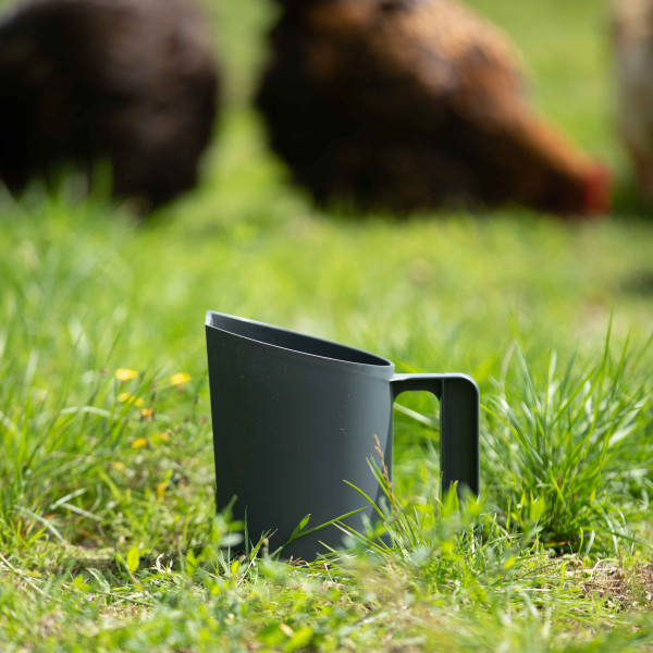 Voerschep kunststof antraciet 1,5L afbeelding 3