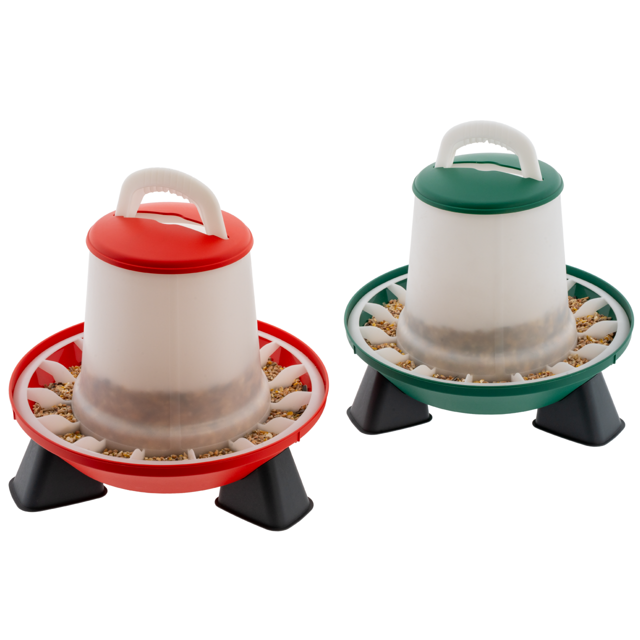 Voersilo 2-level 3 KG Groen afbeelding 7